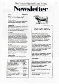 NZHCS Newsletter Autumn 1995