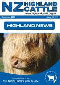 NZHCS Newsletter December 2009