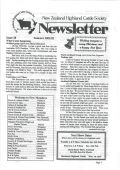 NZHCS Newsletter Summer 12001/2002
