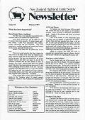 NZHCS Newsletter Winter 1997