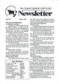 NZHCS Newsletter Winter 1999