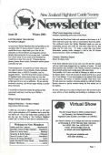 NZHCS Newsletter Winter 2004